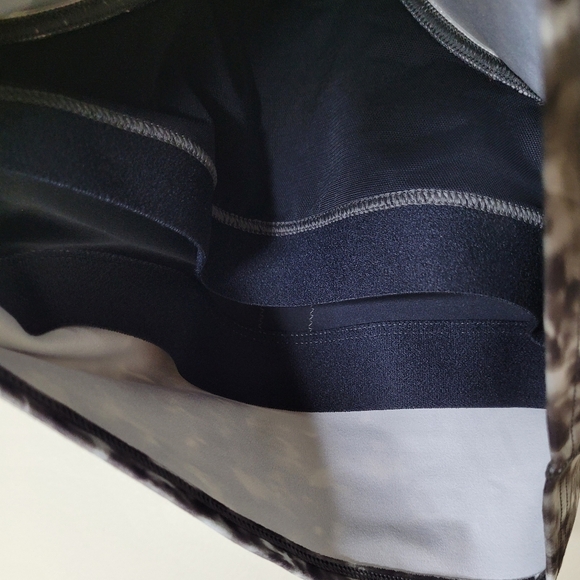 Athleta NWT Conscious Crop Sports Bra I XS I High Neck Longline I Watercolor - Picture 7 of 8